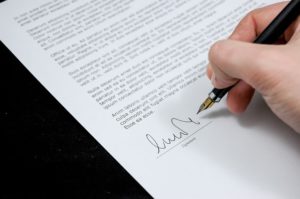 sign flsa document